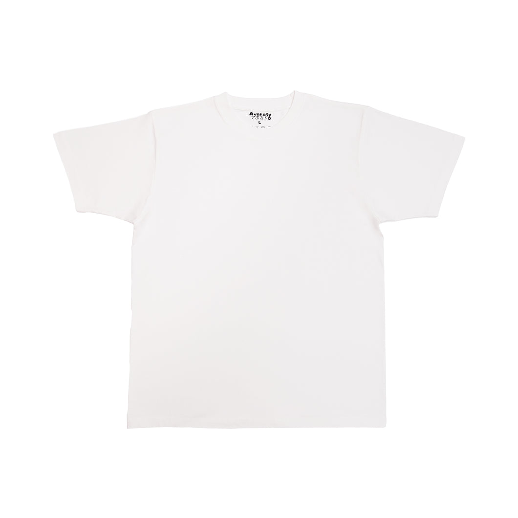 Japanese Heavyweight Basic Tee Unisex (White)