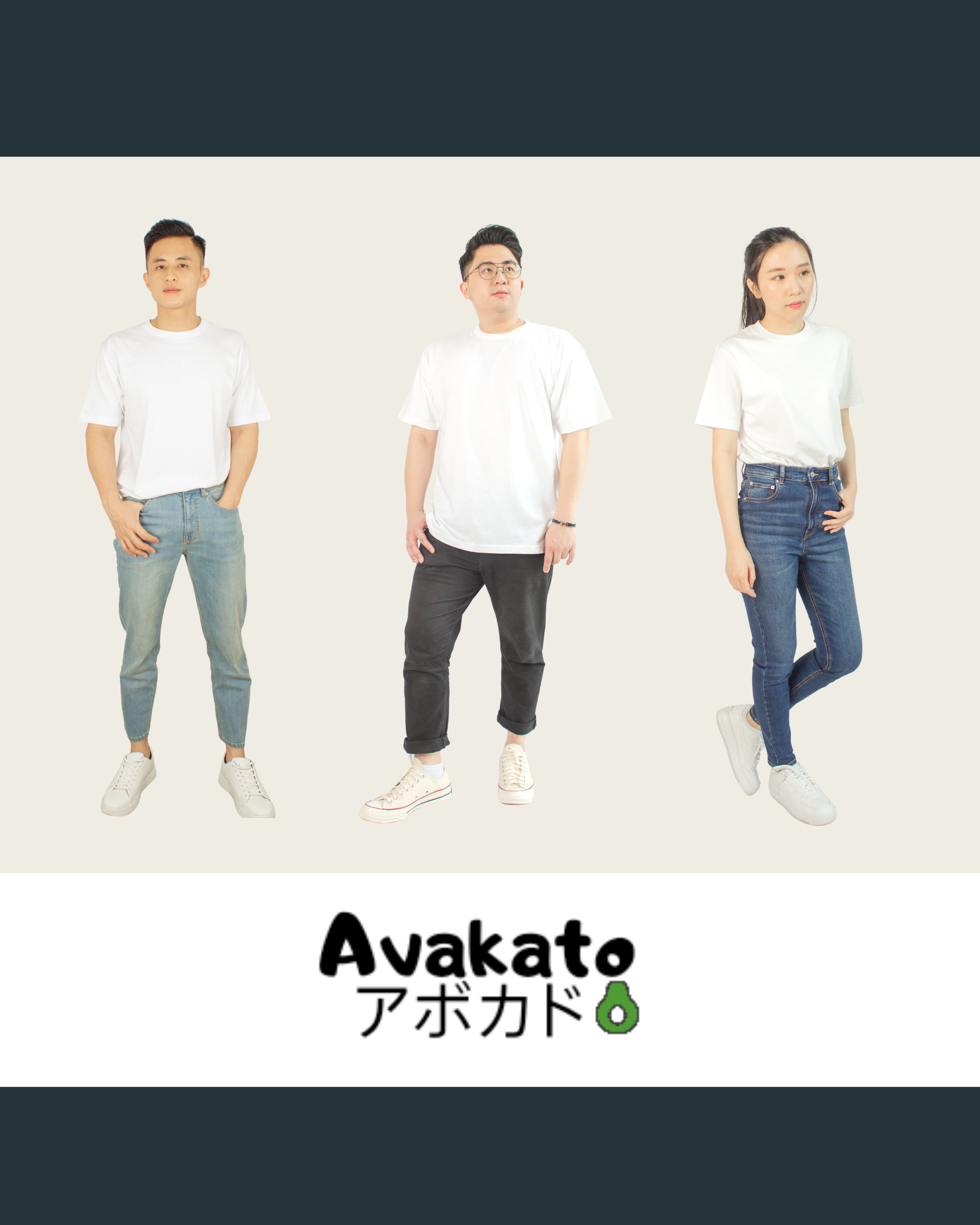 Japanese Heavyweight Basic Tee Unisex (White)