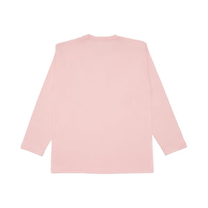 Japanese Heavyweight Long Sleeve Tee Unisex (Pink)